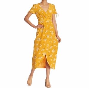 SOLD Madewell Wrap Maxi Dress in Butterfly Garden
